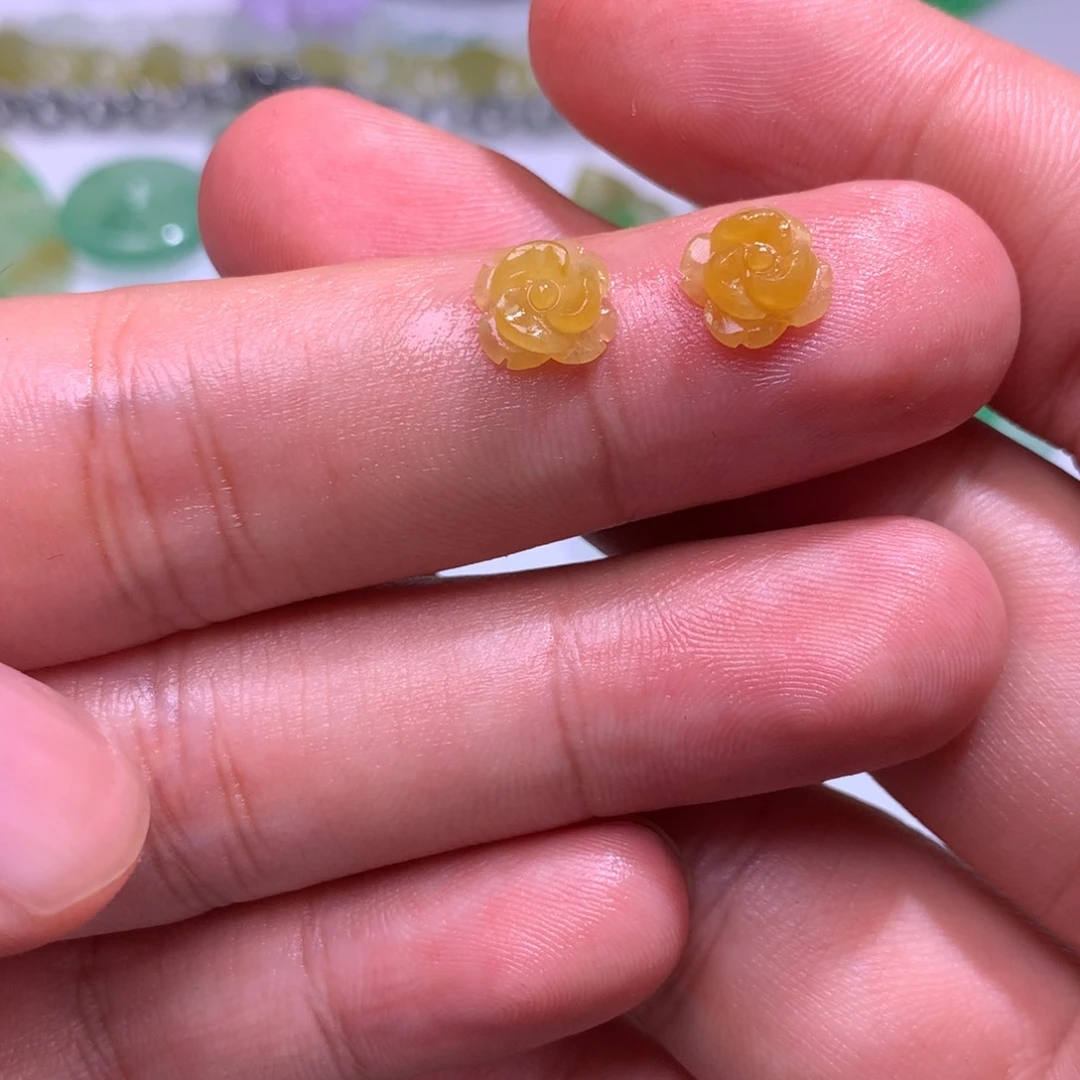 定制翡翠未镶嵌毛货