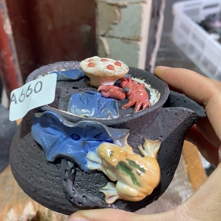 柴烧裸烧纯手工工艺制作