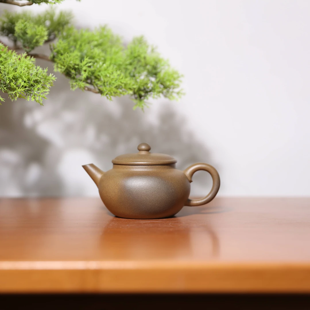 【前墅龙窑丨水平】蔡华娟  段泥 约140cc  紫砂壶