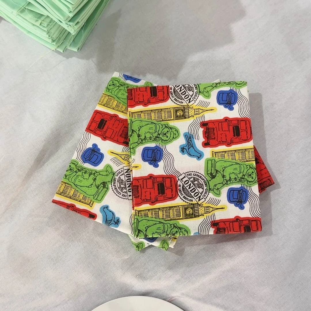 3片一组45 X50厘米纯棉平布