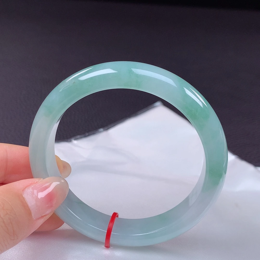 翡翠手镯未镶嵌58圈口432408