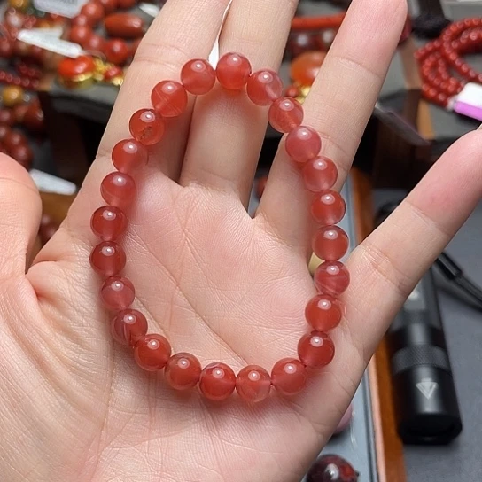 未镶嵌手串7多样性发南红玛瑙