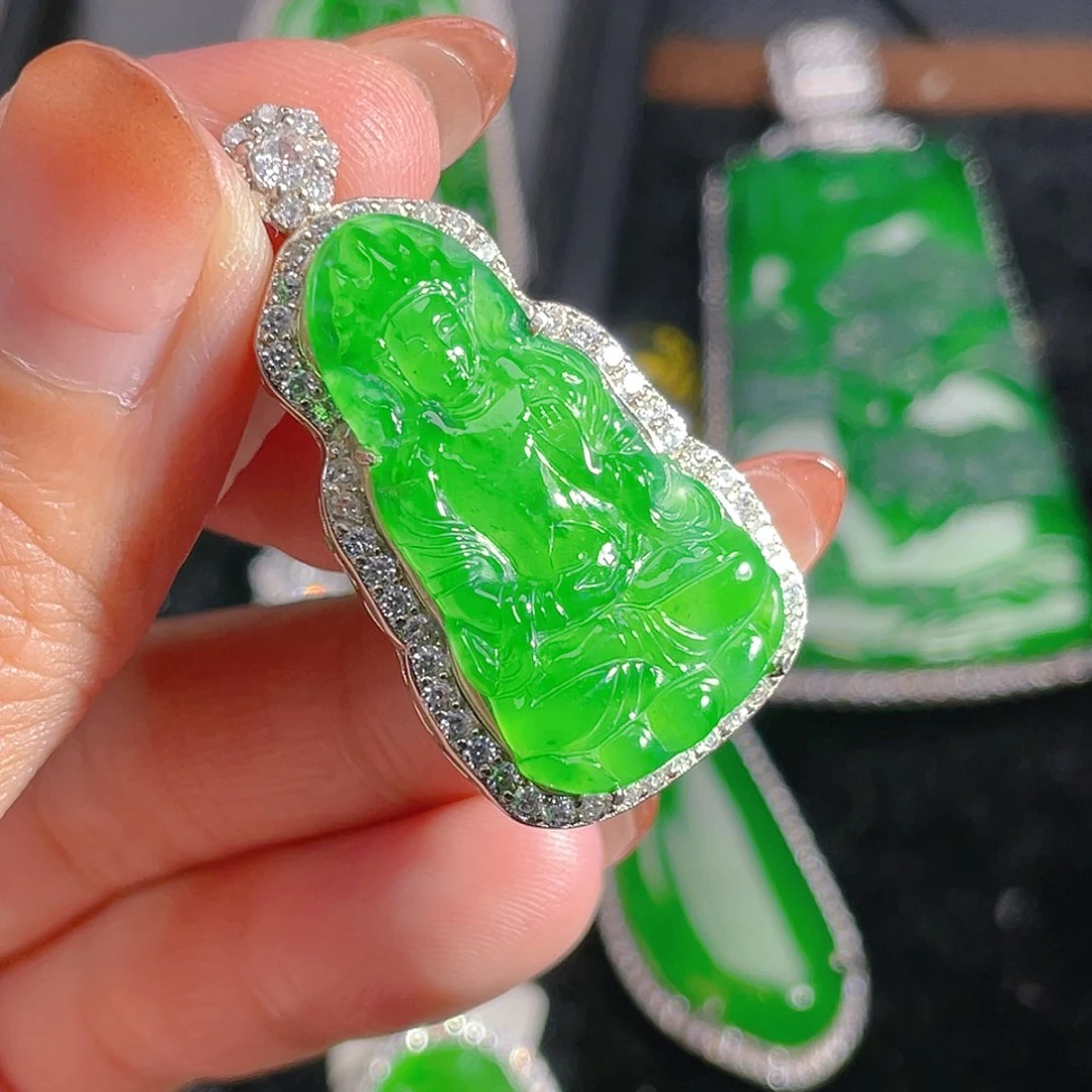 翡翠吊坠(不含链)未镶嵌