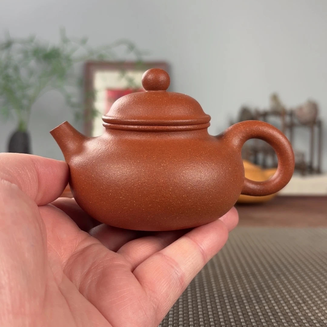 紫砂茶壶黄龙山原矿紫砂壶