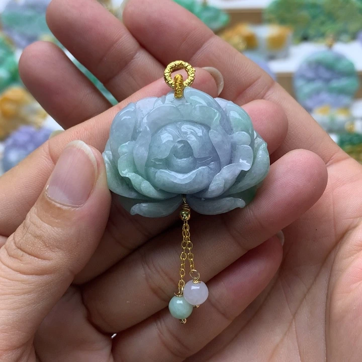 颈饰未镶嵌翡翠翡翠