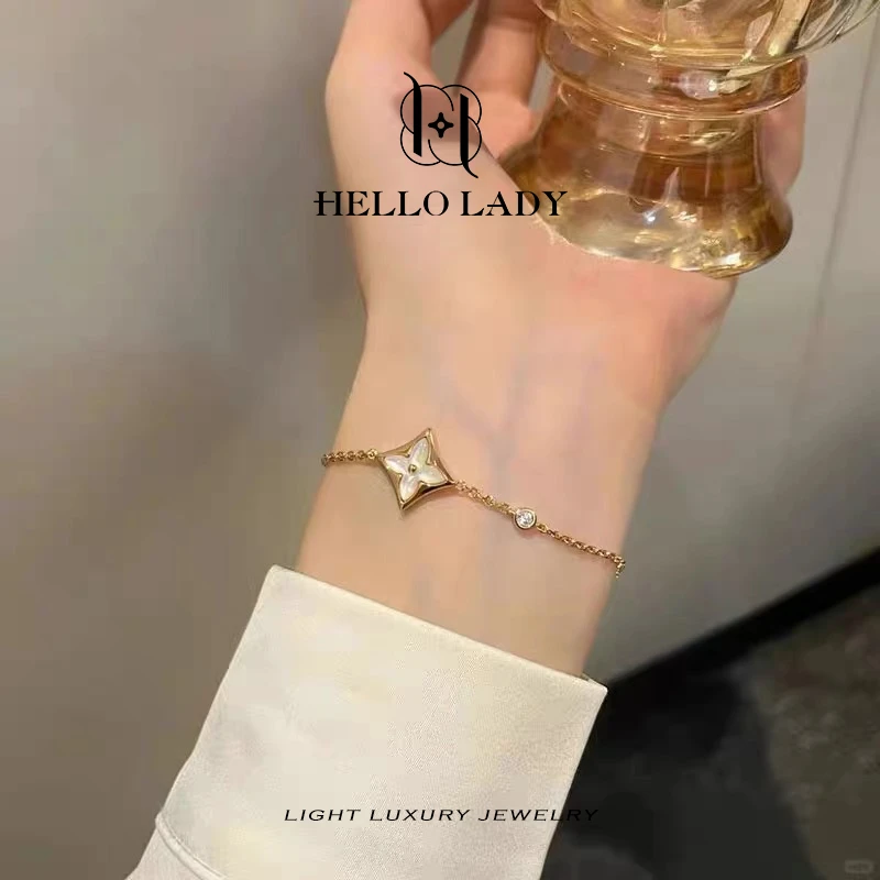 【V金版本】精工CNC 单尖花手链1435