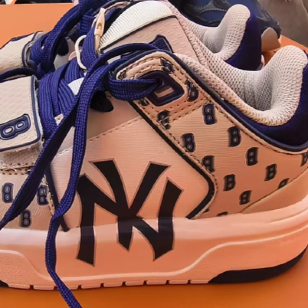 胶粘透气皮革拼接夏季时尚休闲鞋潮鞋潮流男款清凉感