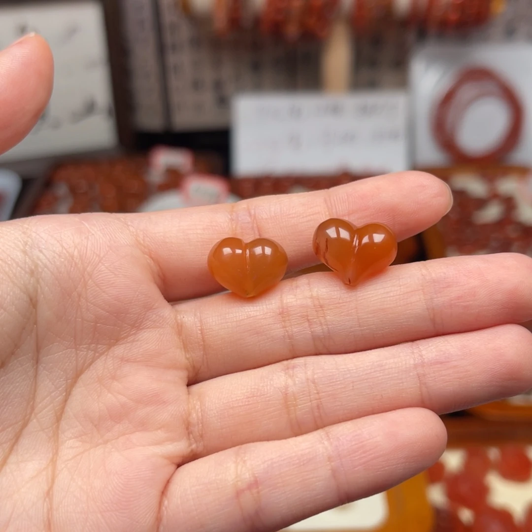 南红玛瑙未镶嵌吊坠(不含链)
