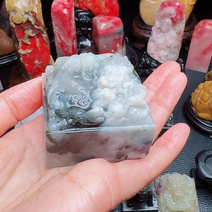 星****昌化石昌化冻石精品印章
