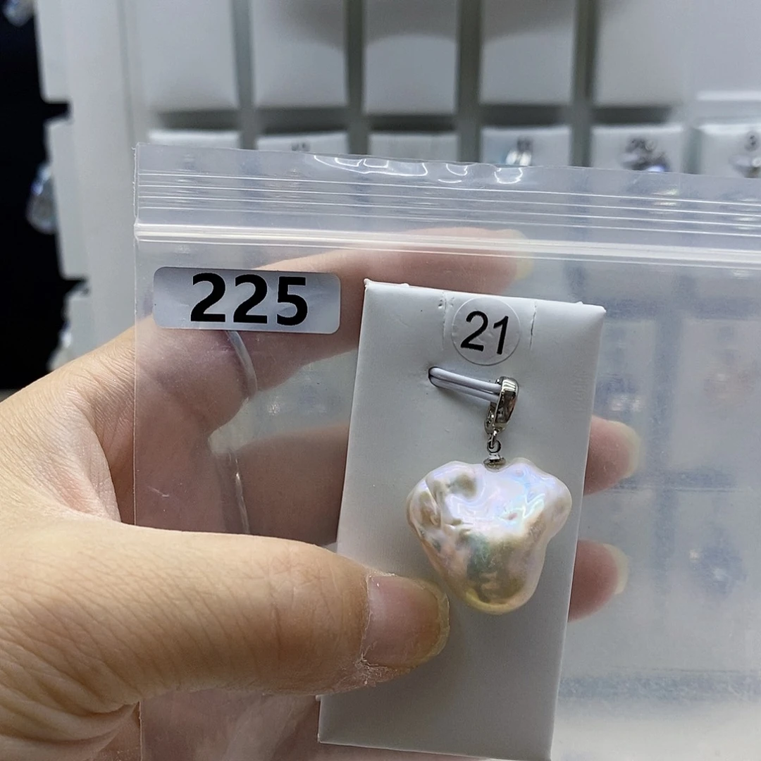 颈饰合金淡水珍珠