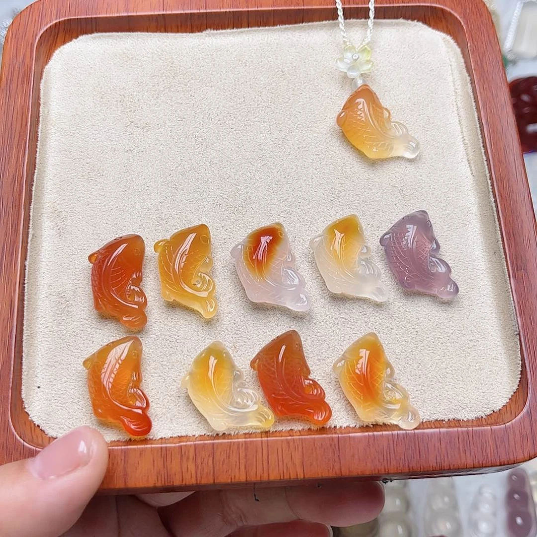 玛瑙/玉髓颈饰未镶嵌多样性发货拍一发一