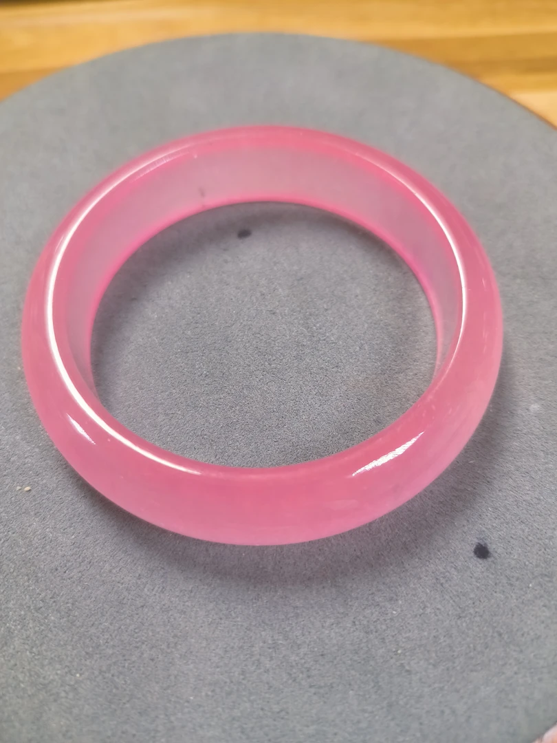 1410号粉色正圈手镯