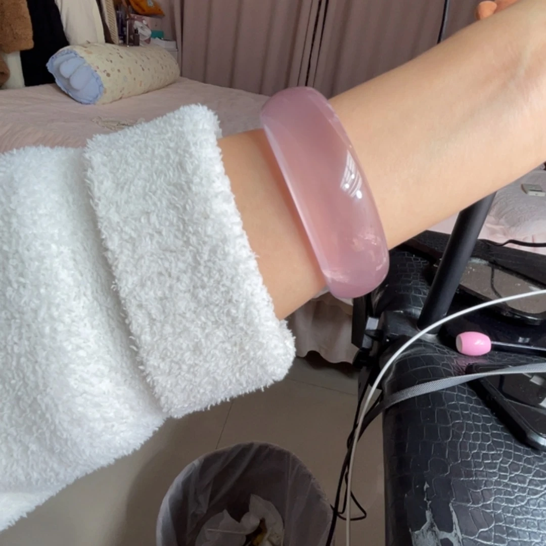 未镶嵌手镯水晶手镯60.5圈口12号