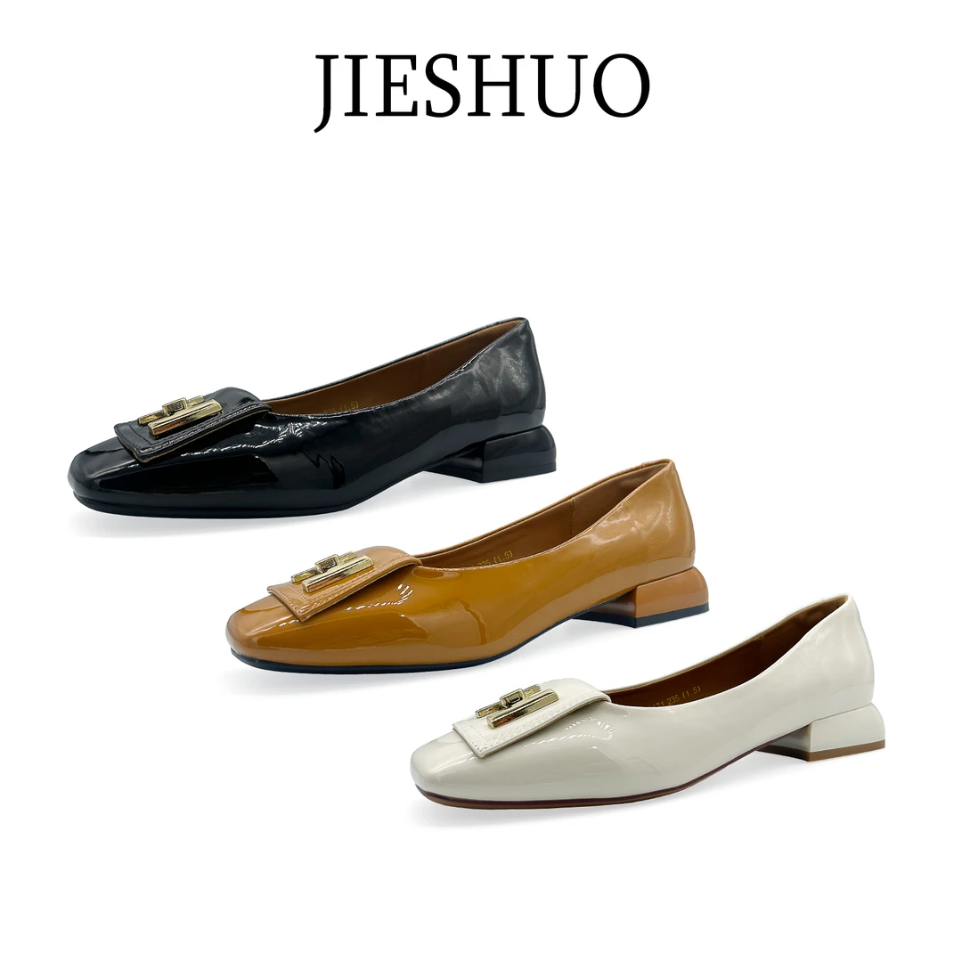 【爱丽丝专属】香港JIESHUO时尚潮流新款单鞋PK0171【EB018】