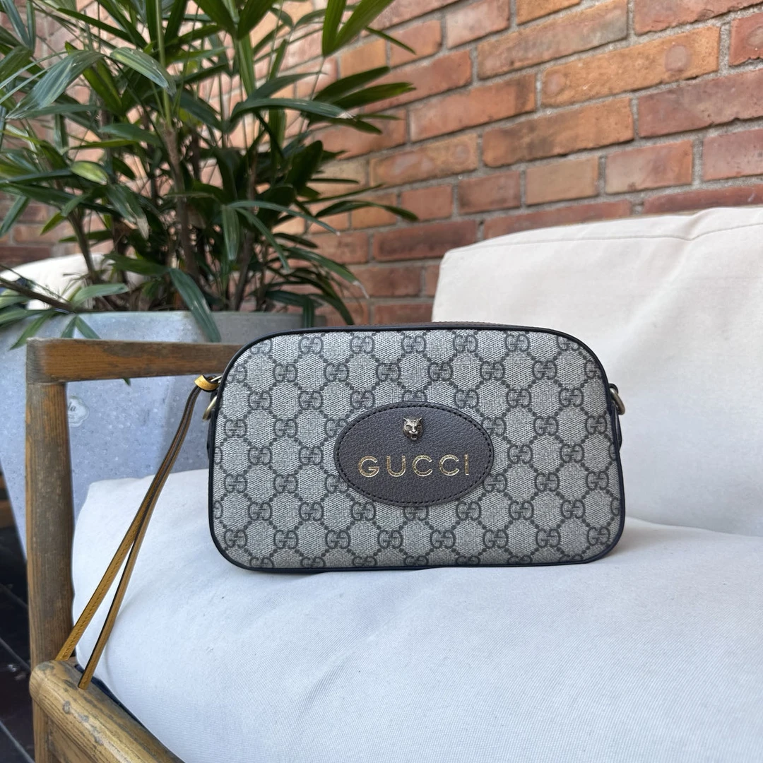 95新 GUCCI/古驰 Gucci虎头相机包