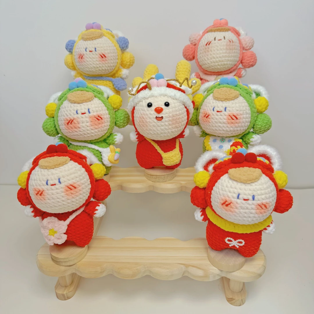 【拍一拆二】钩织玩偶钥匙扣盲袋