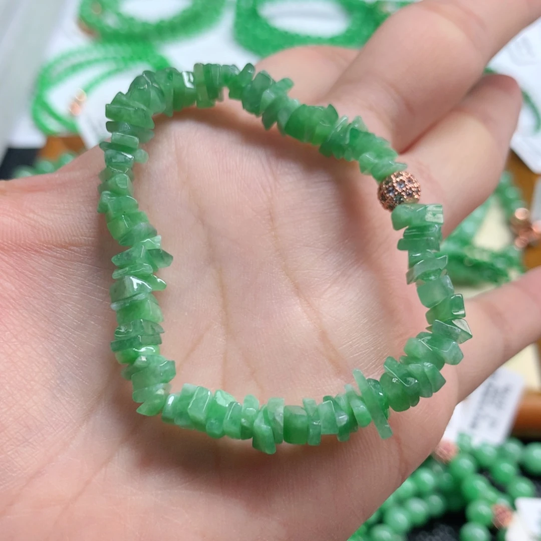 翡翠未镶嵌手链翡翠