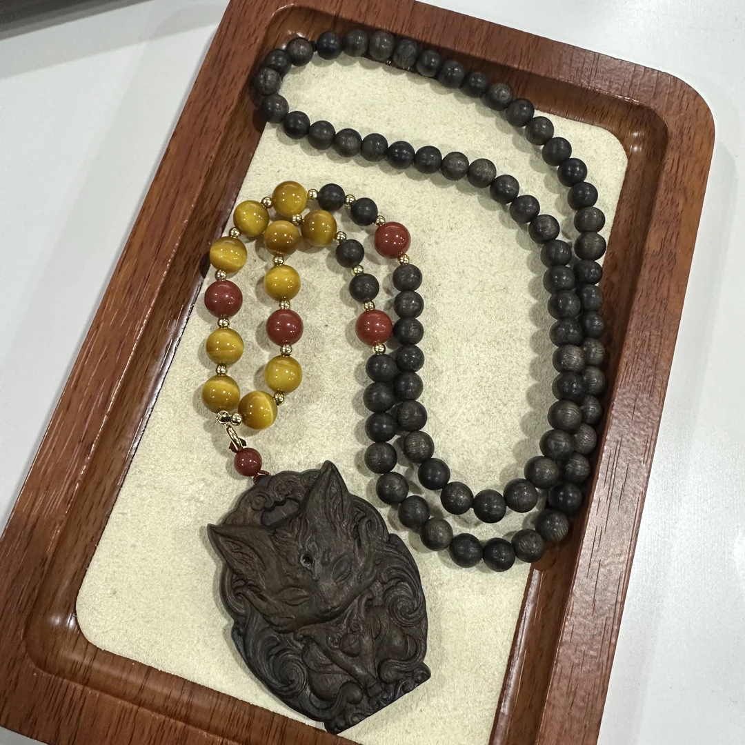 【艺品堂】香香-九尾吊坠-设计款香香吊坠项链 多样性发一