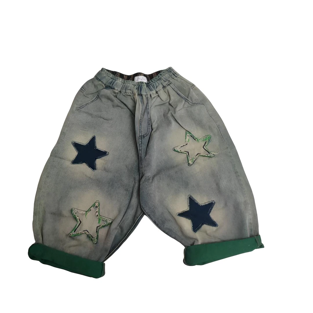 58100（飞儿同款）短裤夏季出游必备星星裤