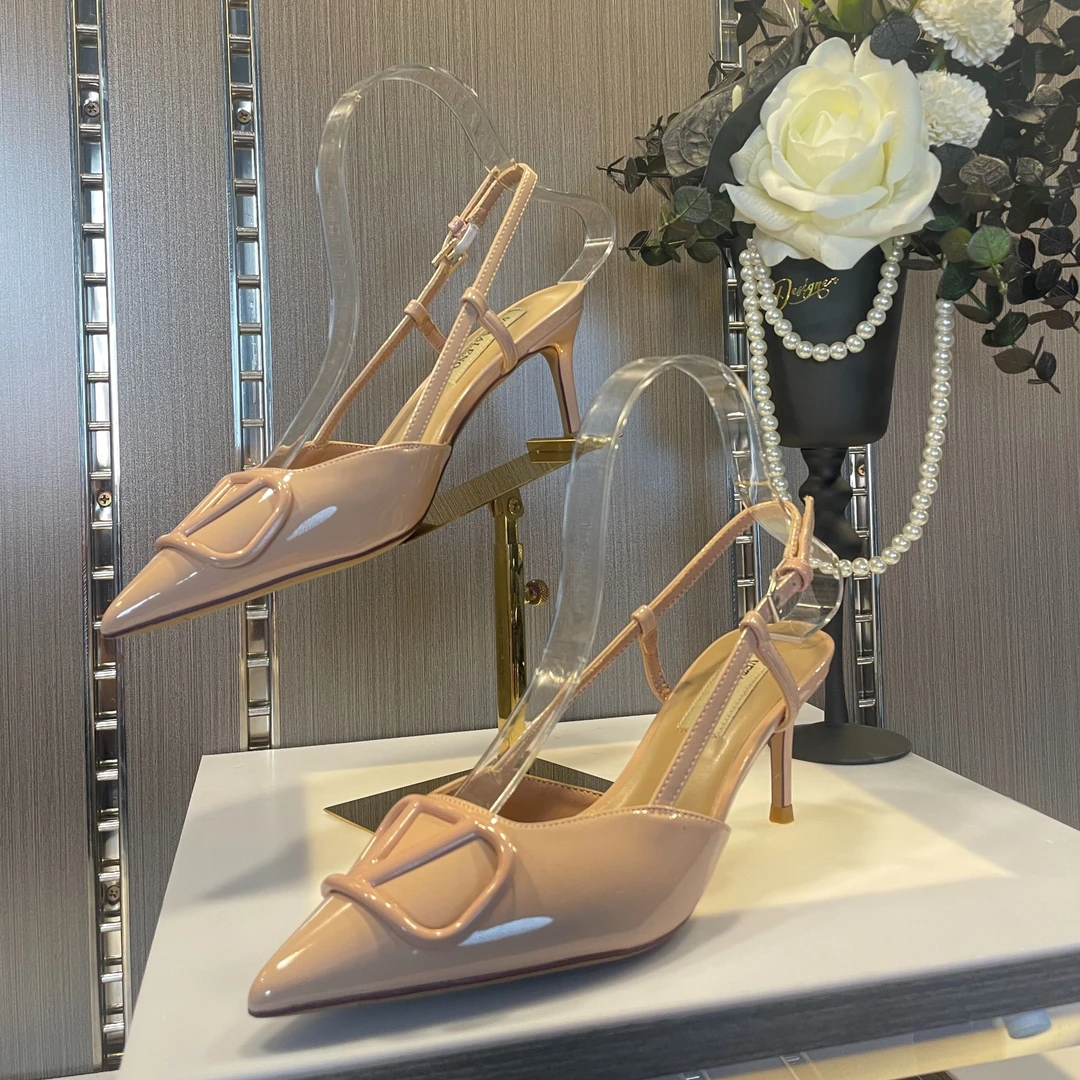 【Lin】2024春夏新款时尚单鞋百搭气质仙女风久站不累脚低跟鞋