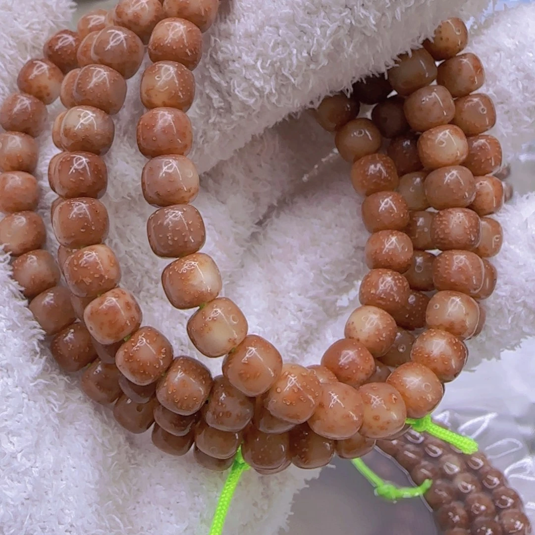 星月菩提手串31殿堂粉冰星月菩提87桶108