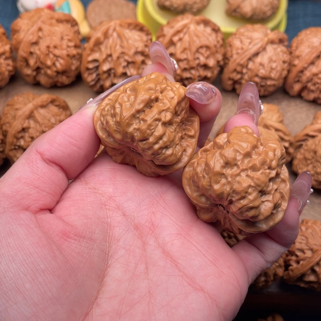 文玩核桃把件全品精配延庆蛙蛙39