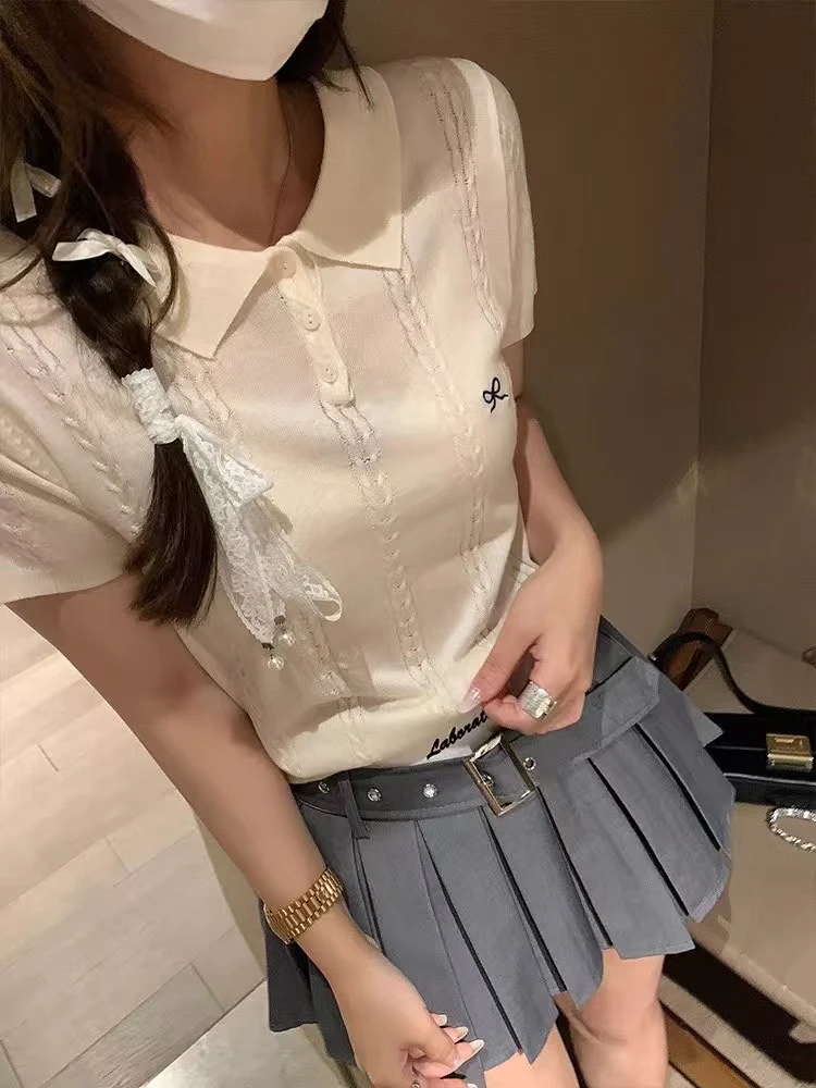 高腰少女风短款小众短裙半裙辣妹风黑色防走光百褶裙半身裙
