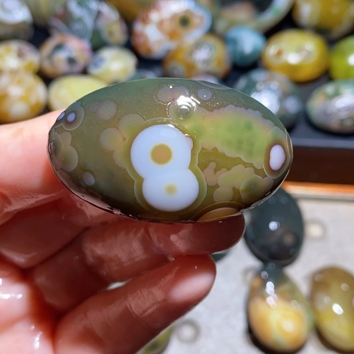未镶嵌玛瑙/玉髓珠宝半成品120