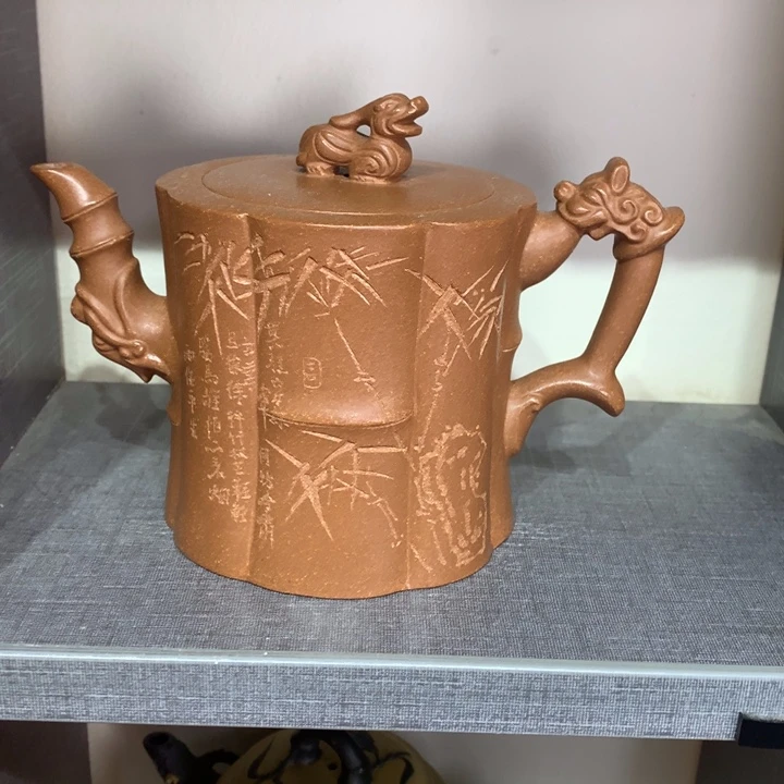 紫砂茶壶原矿手工90