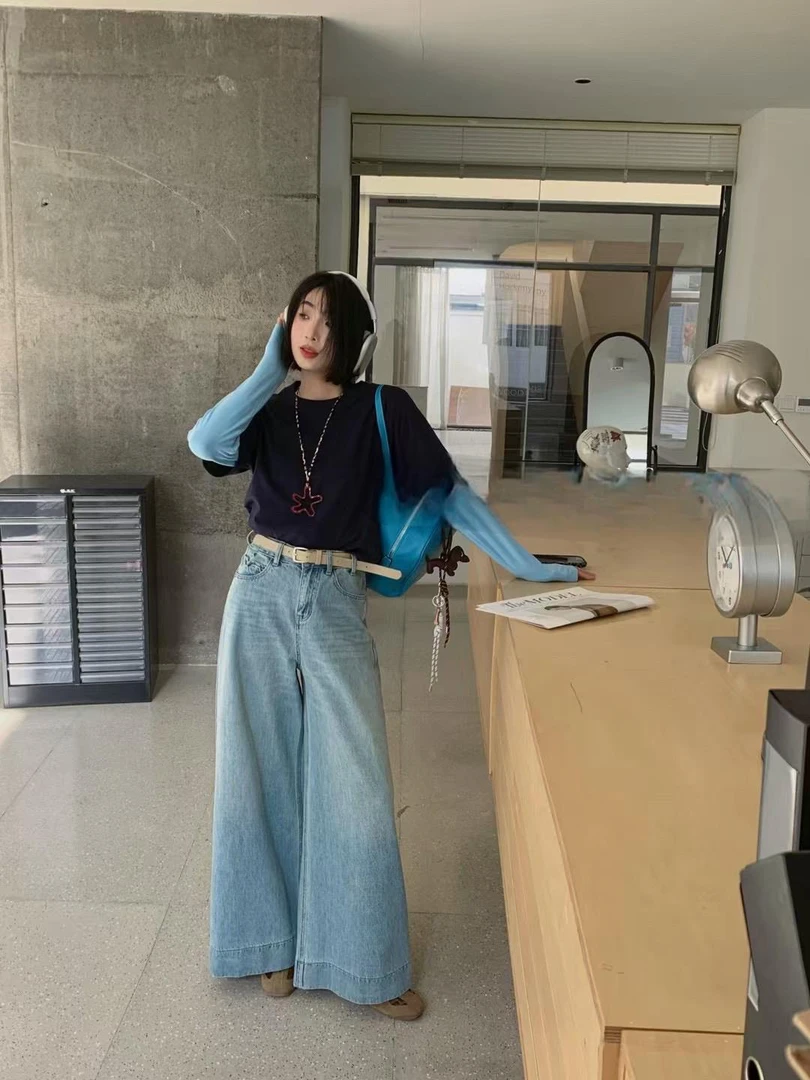 小码裤长100     9965【月亮湖】阔腿裤