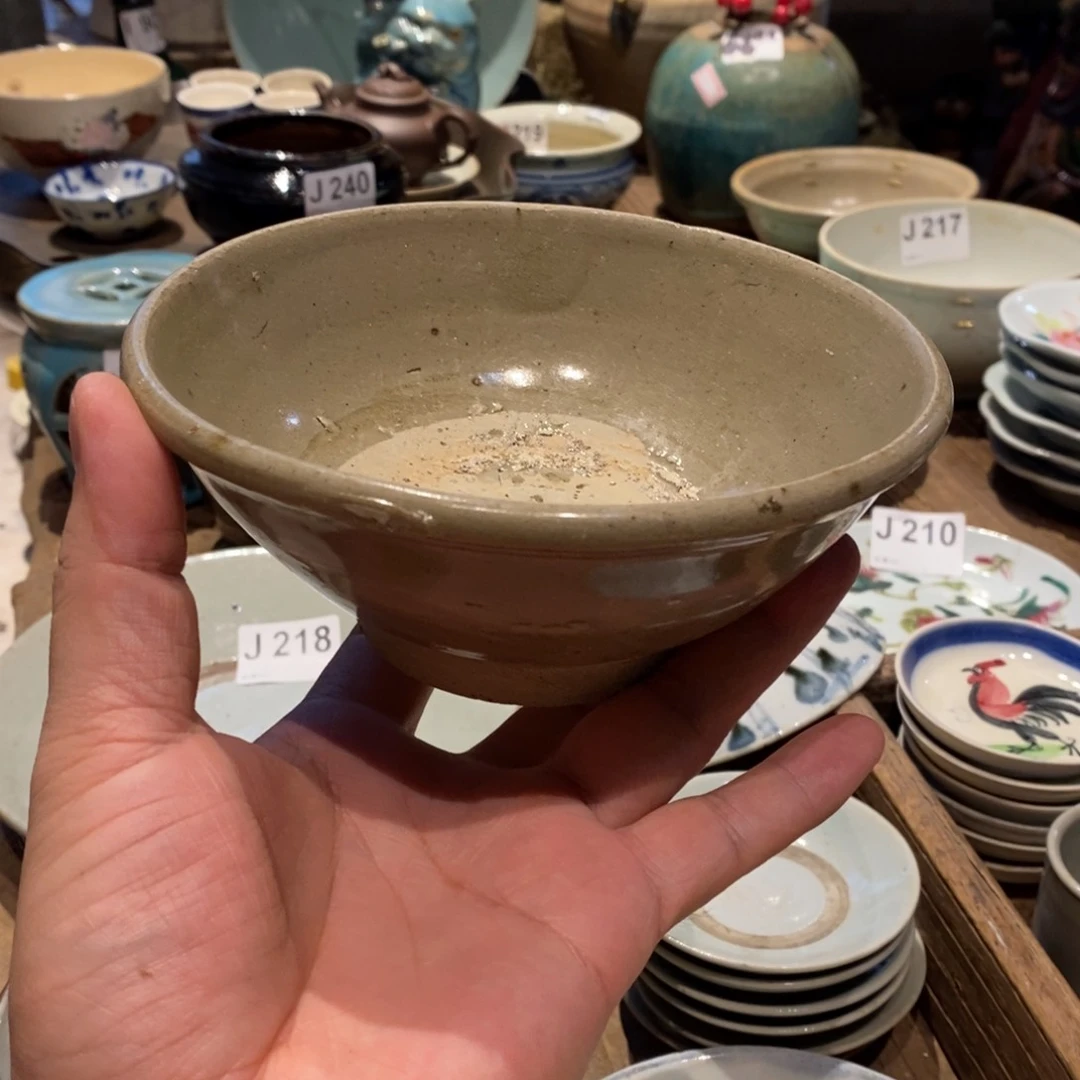 884日月壶承碗一个