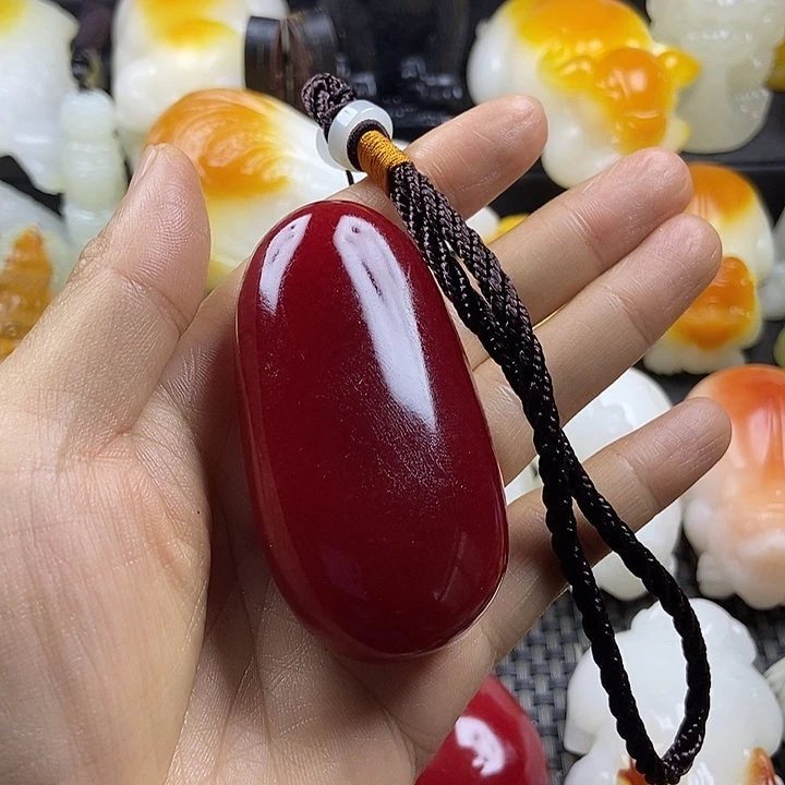 无花朵胡*雷原石手把件