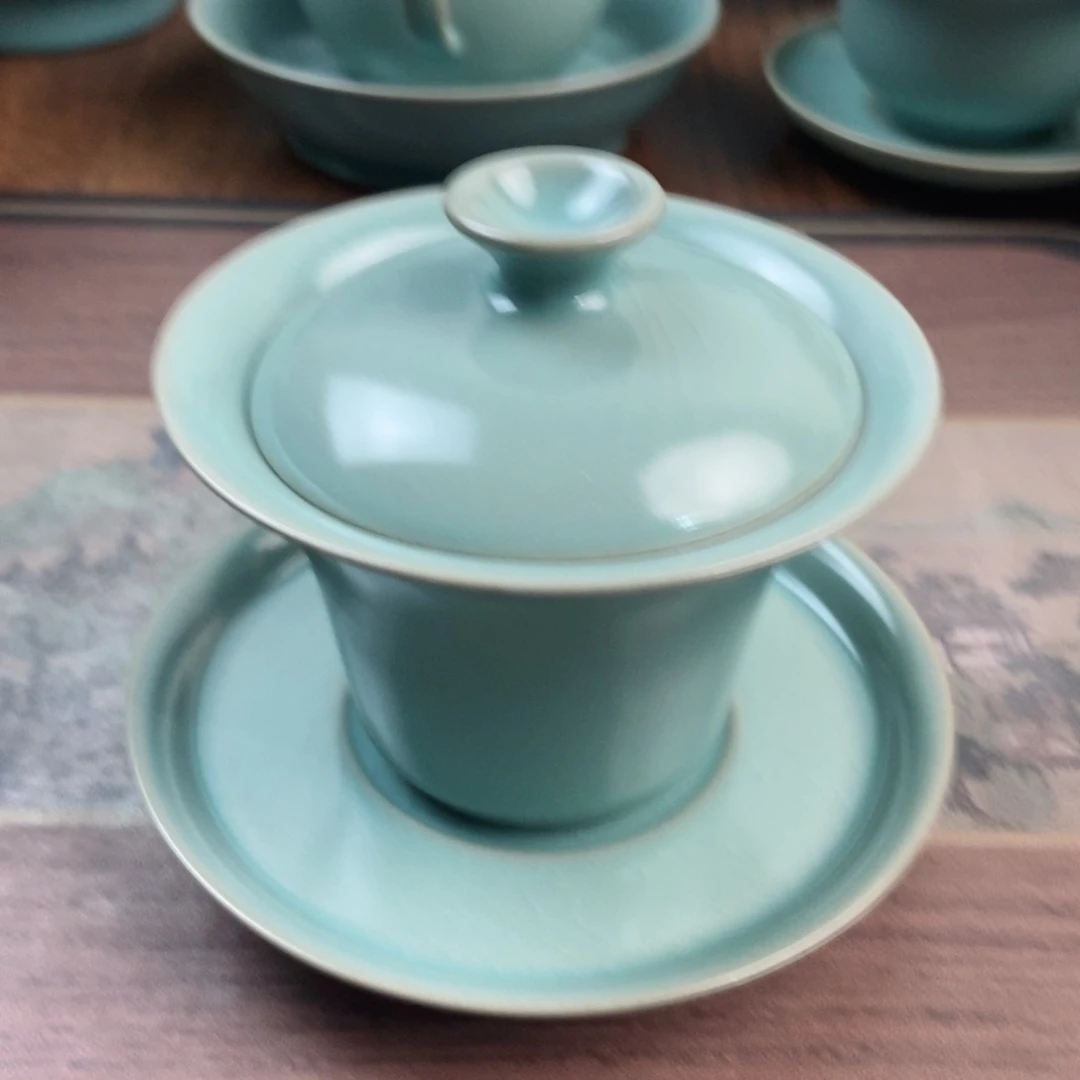 摆件瓷原产地原矿汝瓷～茶器