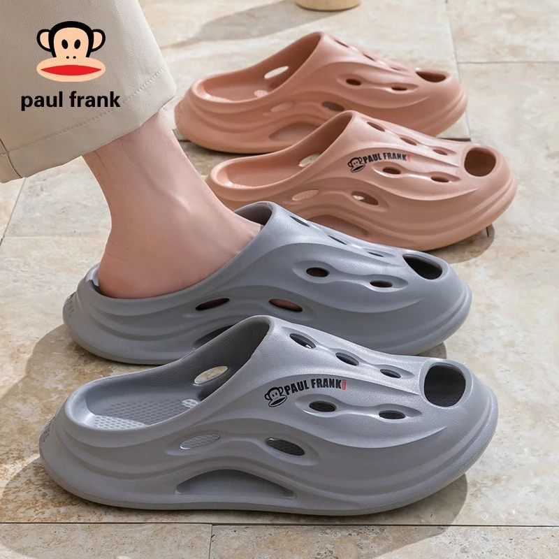 大嘴猴男士凉拖鞋EVA防滑镂空速干厚底轻便正版软底外穿浴室凉拖