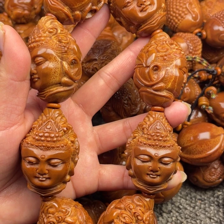 橄榄核吊坠心****由橄榄核