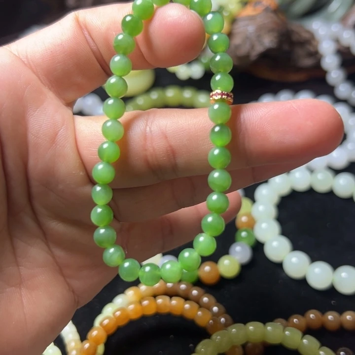 和田玉（糖玉）未镶嵌手串