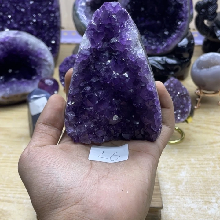 未镶嵌大型摆件（非配饰）紫晶