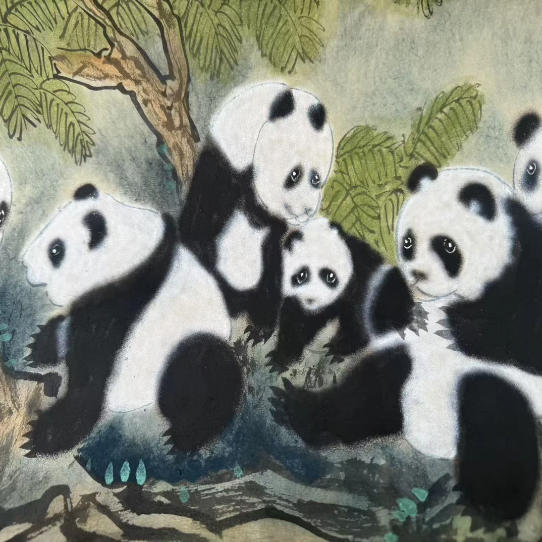 田博涛老师纯手绘国画作品