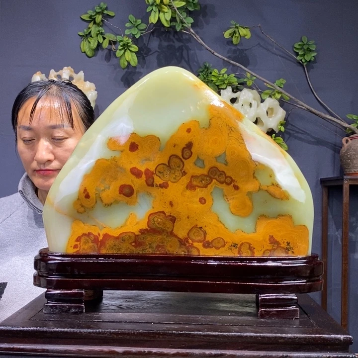 石材精品古青石摆件