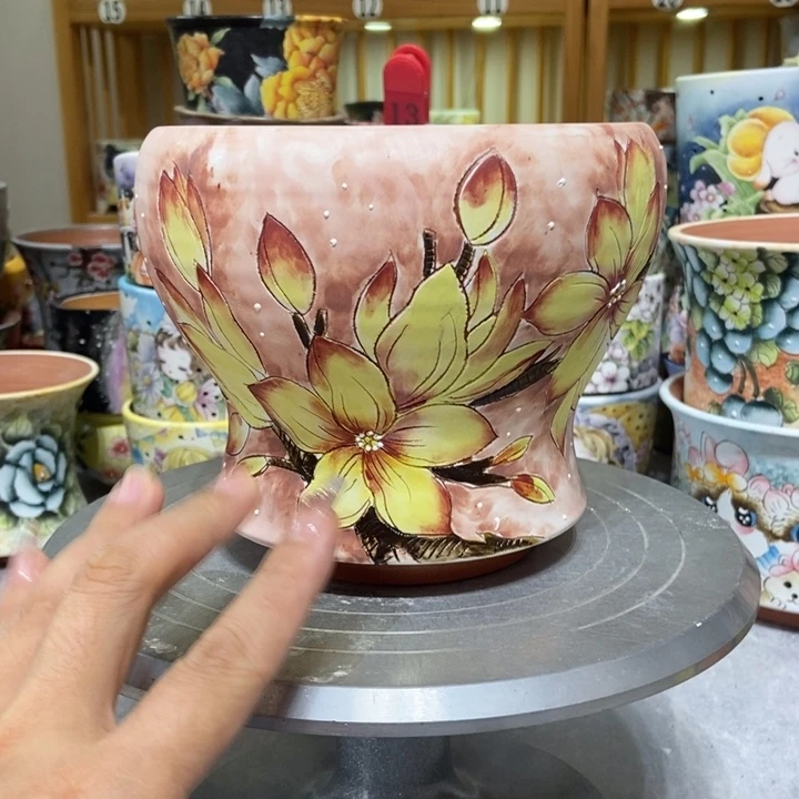景德镇艺术手绘作品
