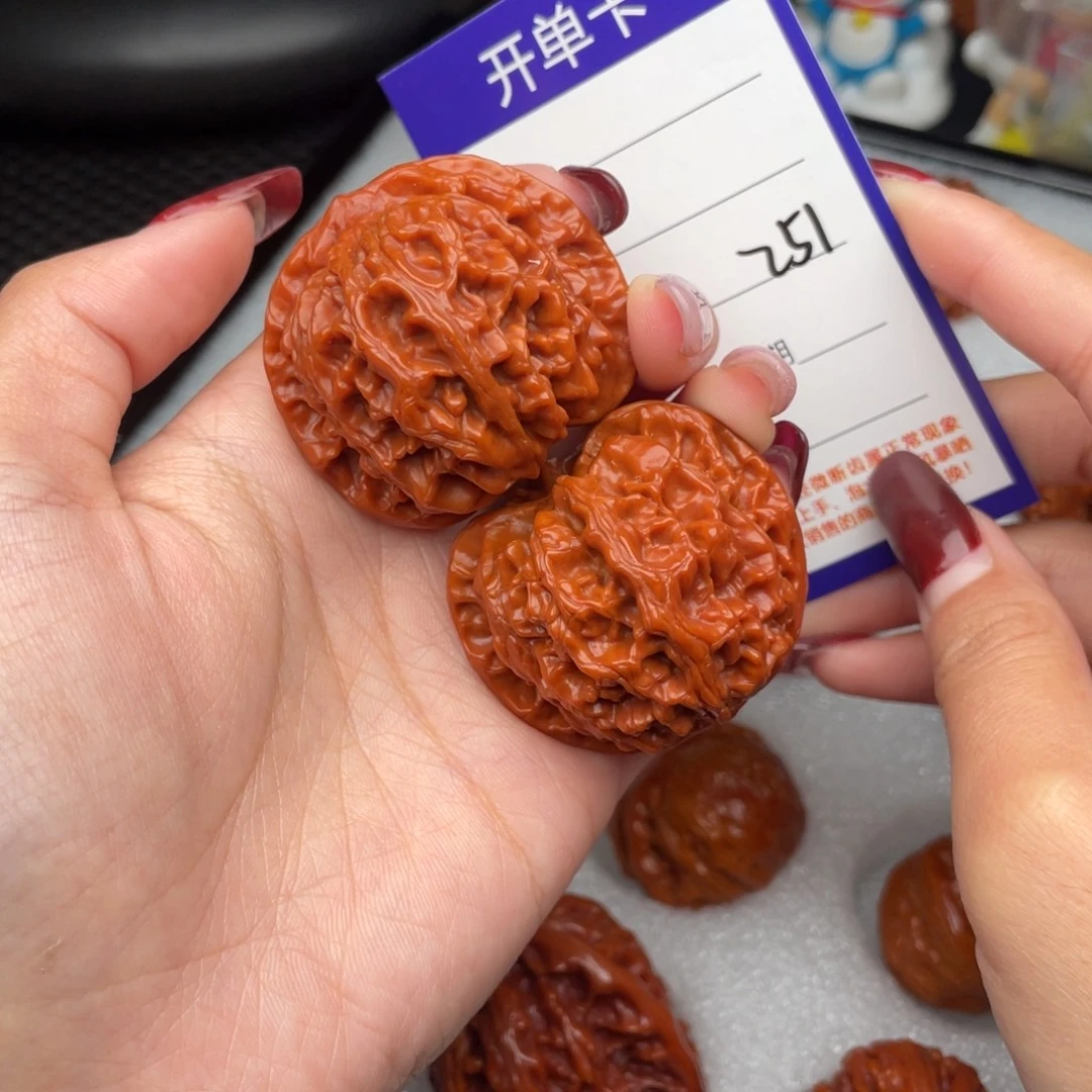 芒***瓜把件桃核41苹果251