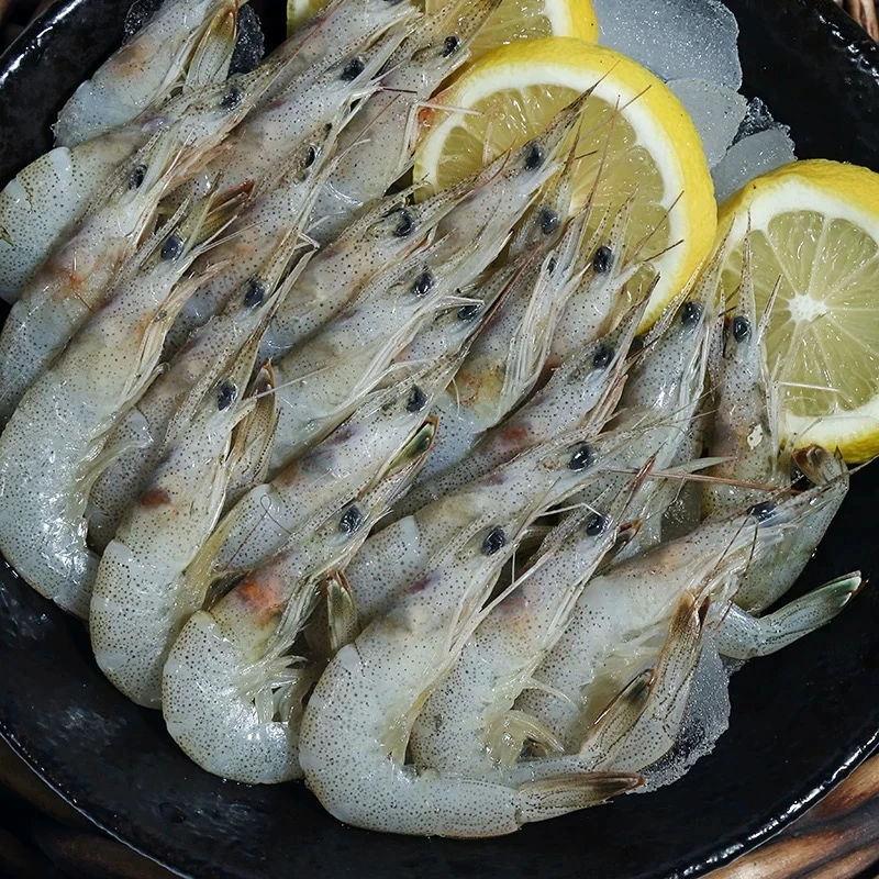 舟山野生小白虾 高白虾 糯米虾 新鲜速冻宝宝辅食 380G/盒