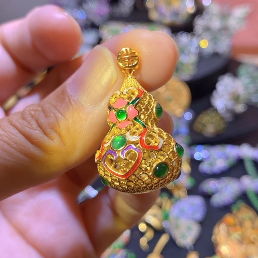 【闪购商品】银S925镶嵌挂件翡翠