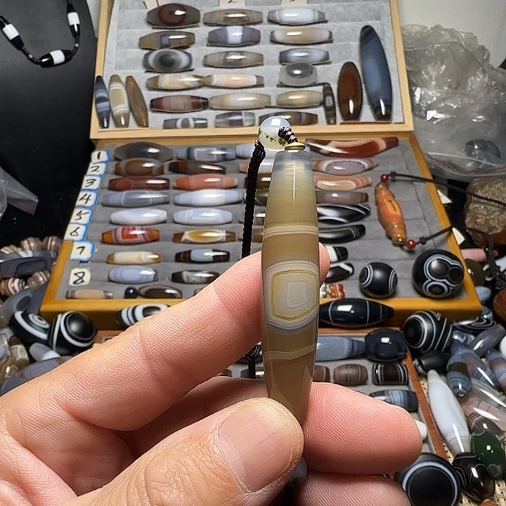 玛瑙/玉髓未镶嵌吊坠(不含链)