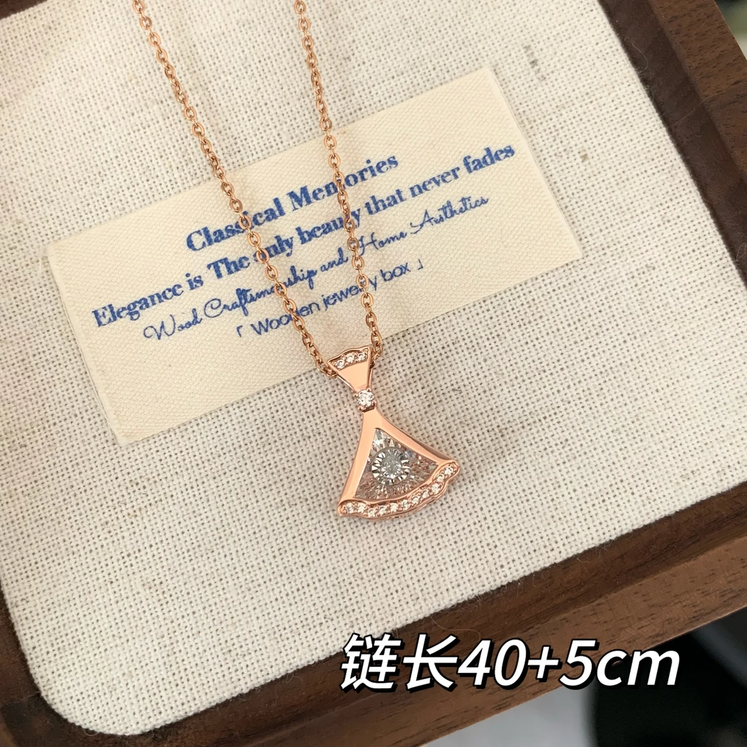 钛钢项链 钛钢项链BIBI【灵动小裙子】项链X211