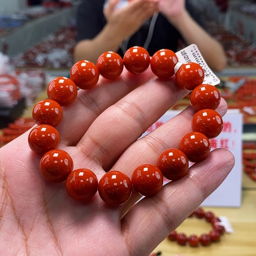 南红玛瑙13.5mm（多样性发一）未镶嵌