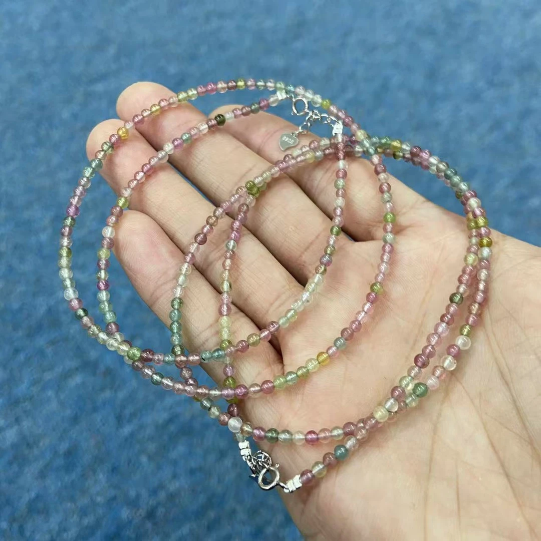 【举石珠宝】T0107-1007-219碧玺项链（一件/多样性发/约2mm）I