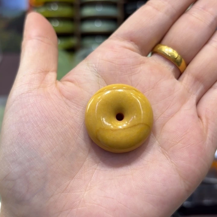 岫玉未镶嵌手镯天然