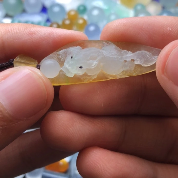 未镶嵌定制翡翠挂件