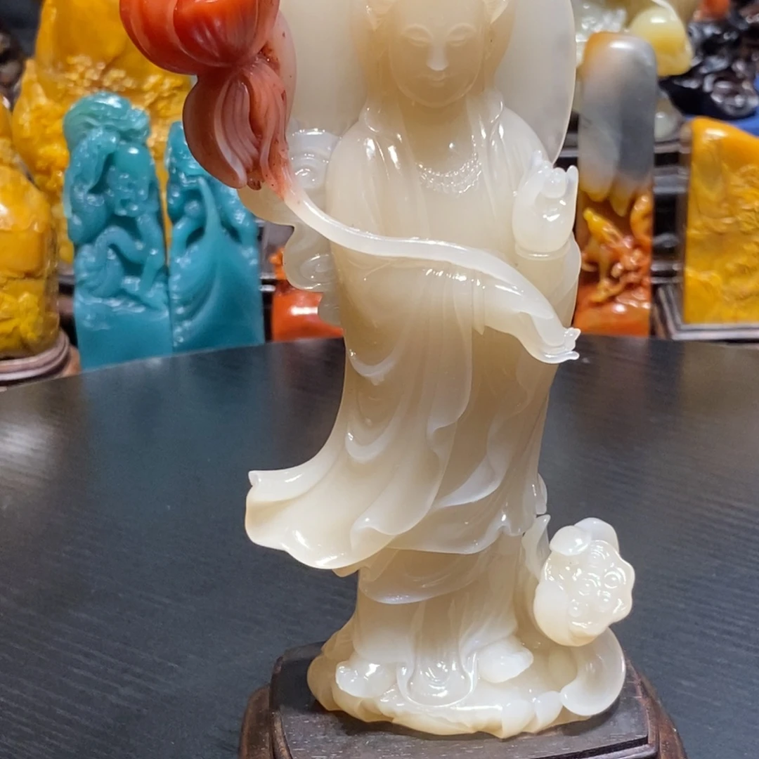丁***心寿山石寿山石雕刻